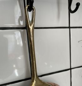 Poële en cuivre vintage