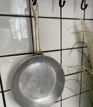 Poële en cuivre vintage