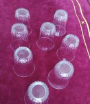 8 verres à liqueur 
