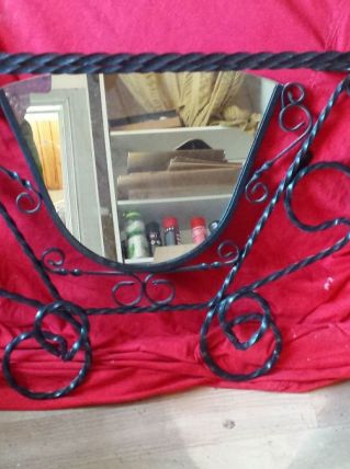 porte manteau fer forgé