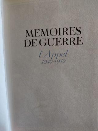 Mémoires de Charles de Gaulle 