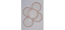 Set de 5 sous-tasses