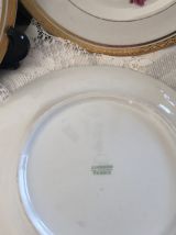 Assiettes à dessert Limoges