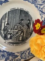 3 assiettes parlantes Choisy-le-Roi
