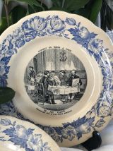 3 assiettes parlantes Choisy-le-Roi