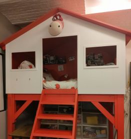 Vends super lit cabane 