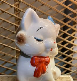 Tirelire chat vintage 