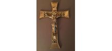 Crucifix du Christ en laiton