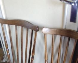 Lot 2 Chaises Baumann Vintage 60