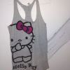 Debardeur marcel hello kitty femme fille taille 34 XS