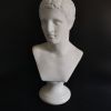 buste de Hermès en plâtre blanc