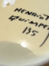 Service à café 4 tasses/ sous tasses Henriot