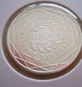  pièces de 10 euros argent 2009