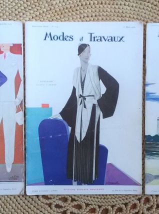 Lot de 3 magazines "Modes et travaux" - Années 30