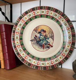 Assiette plate NIDERVILLER Saint-Petersbourg