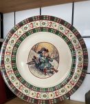 Assiette plate NIDERVILLER Saint-Petersbourg
