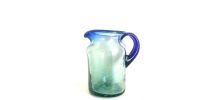 Carafe verre bullé style Biot 