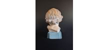 buste jeune enfant art déco