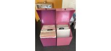 3 BOITES METAL ELLE (ROSE VIOLETTE ET BLEU)