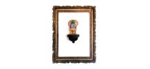 Fauteuil Emmanuelle en rotin miniature 