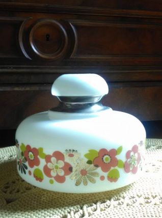 Jolie suspension en opaline (vintage)