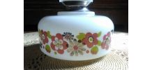 Jolie suspension en opaline (vintage)