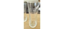 Carafe et 8 verres signé eric Barthélémy 