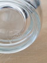 Carafe et 8 verres signé eric Barthélémy 
