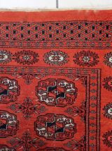 Tapis vintage Turkmène Tekke fait main, 1C821