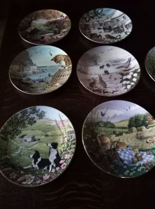 8 assiettes  James Herriot, Peter Barret/1987