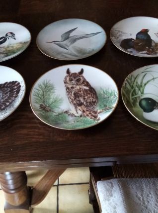 Assiette collection the bird haviland