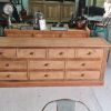 Ancien meuble à 10 tiroirs meuble industriel vintage