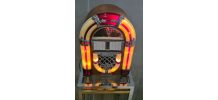 jukebox wurlitzer 38x27x25  cassette  1975  tres deco non te