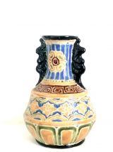 Vase asiatique en céramique émaillée