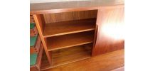 Enfilade haute vintage en teck par Svend Aage Larsen