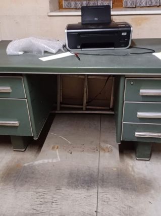 Bureau métallique Vintage Années 60