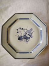 ASSIETTES PORCELAINE JL COQUET