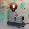 Lampe vintage - Projecteur diapo -   MALIK  MADE IN FRANCE -