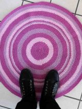 Tapis contemporain ORA Français braided 73cm, 2021, 1C836