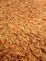 Tapis vintage Suédois Shag fait main, 1C844