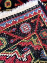 Tapis vintage Persan Hamadan fait main, 1C852
