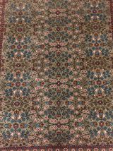 Tapis Kayserie modele milles fleurs fait main 242x177cm