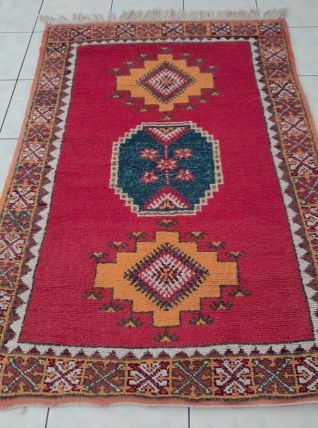 Tapis berbère fait main 164x109cm