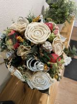 Composition florale vintage