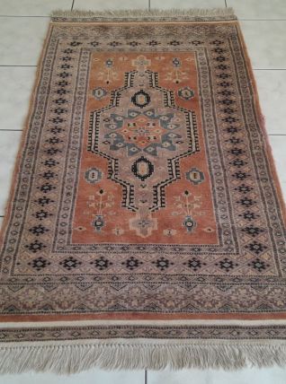Tapis Karachi fait main 136x80cm