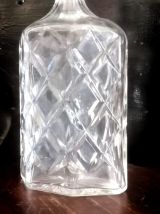 Carafe à whisky taillée style Napoléon III 