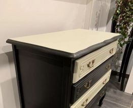 Commode vintage relookée