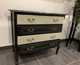 Commode vintage relookée