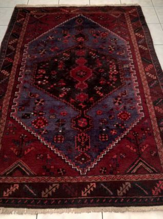 Tapis Persan Hamadan fait main 203x134cm