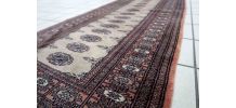 Tapis vintage Ouzbek Bukhara fait main, 1C856